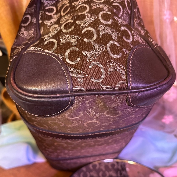 CELINE C Macadam Vintage Canvas/Leather Brown - Picture 8 of 14
